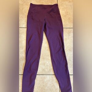 Old Navy Active Go Dry Purple Workout Leggings. Size: Small